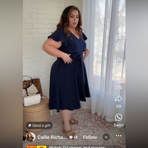 Lane Bryant Lena high low dress - Picture 6 of 8